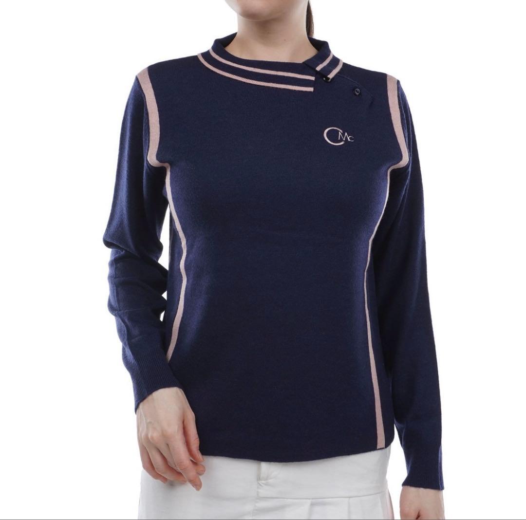 新品　タグ付き　セシルマクビー　セットアップ　ゴルフウエア　ネイビー