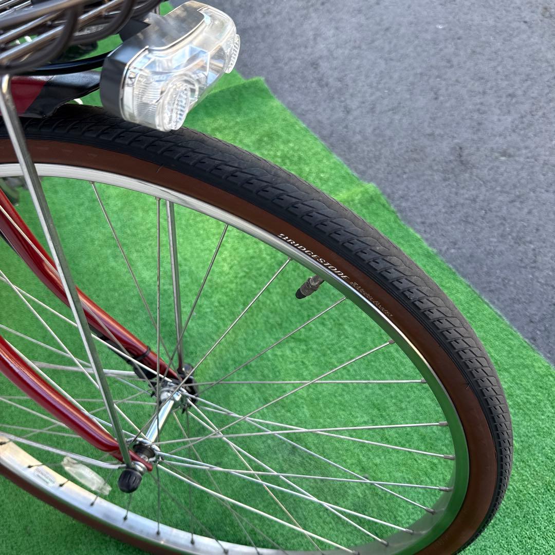 YAMAHAヤマハ電動アシスト自転車26インチ 赤