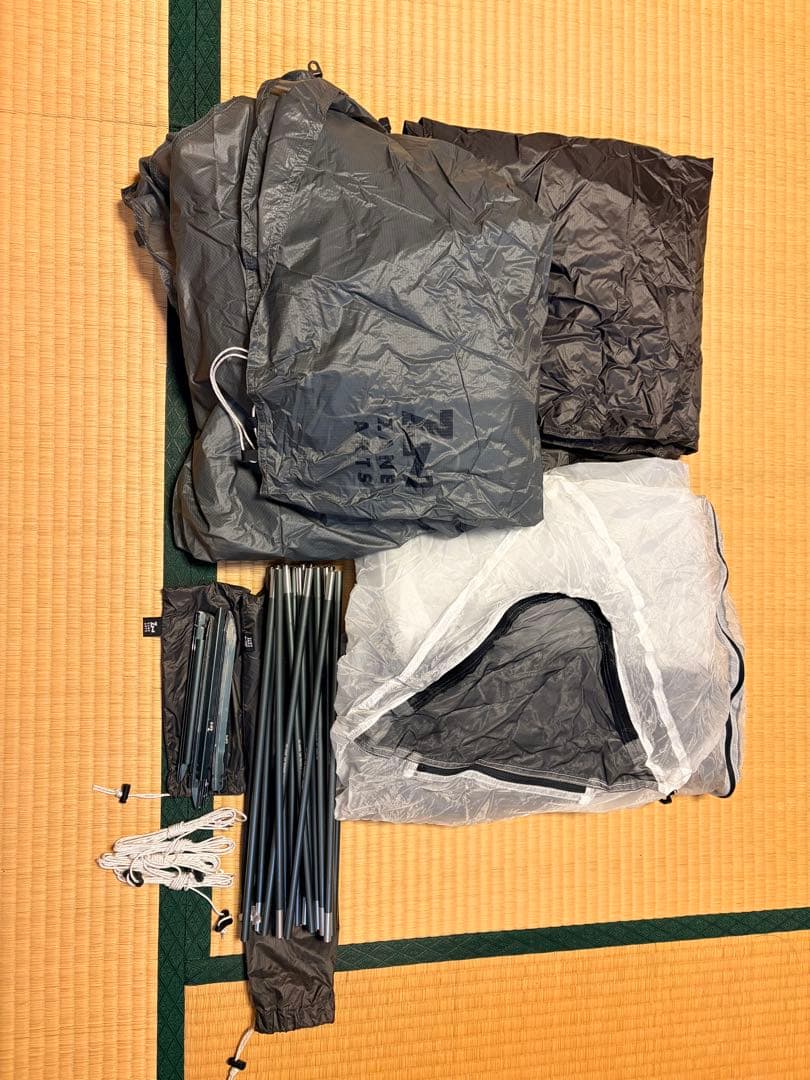 【使用回数1回】ゼインアーツ｜ヤール2｜山岳テント