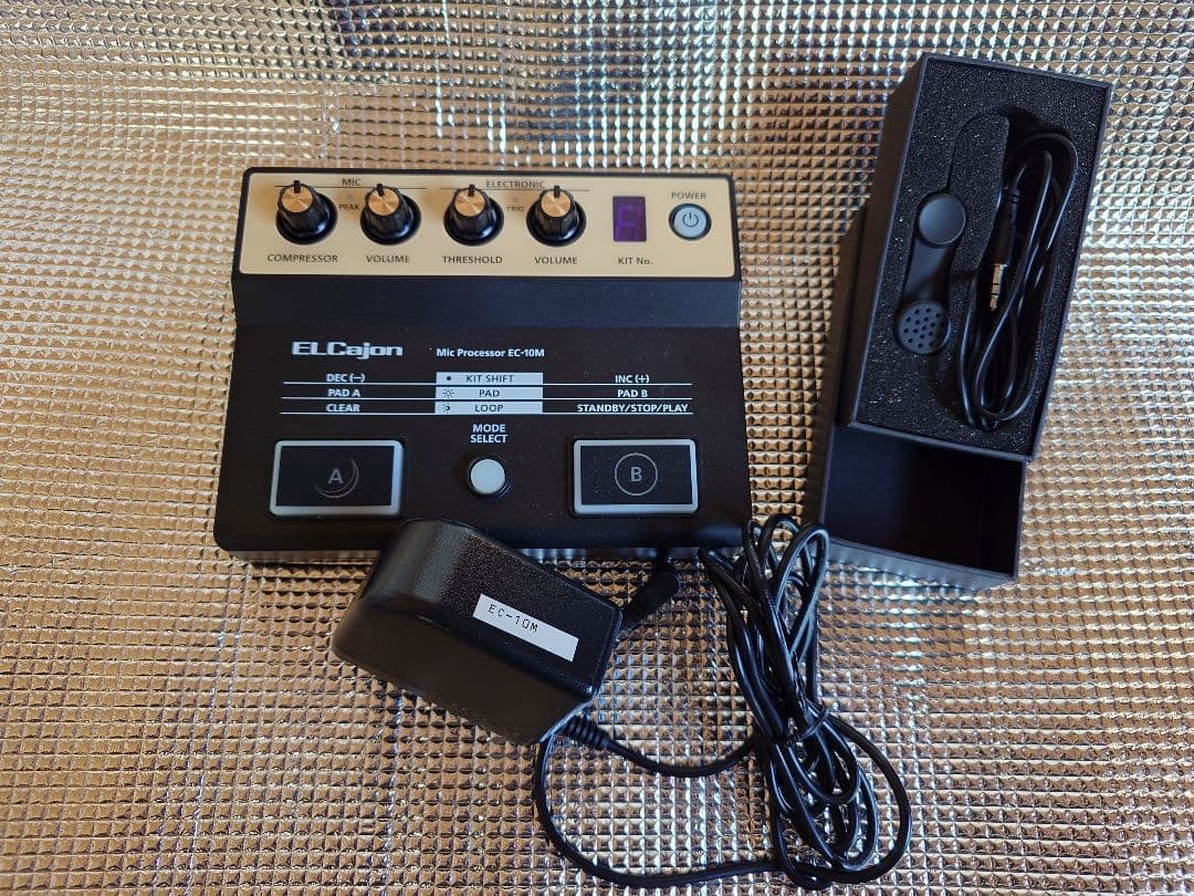 Roland ローランド　EC-10M カホン専用　エフェクター　パーカッション