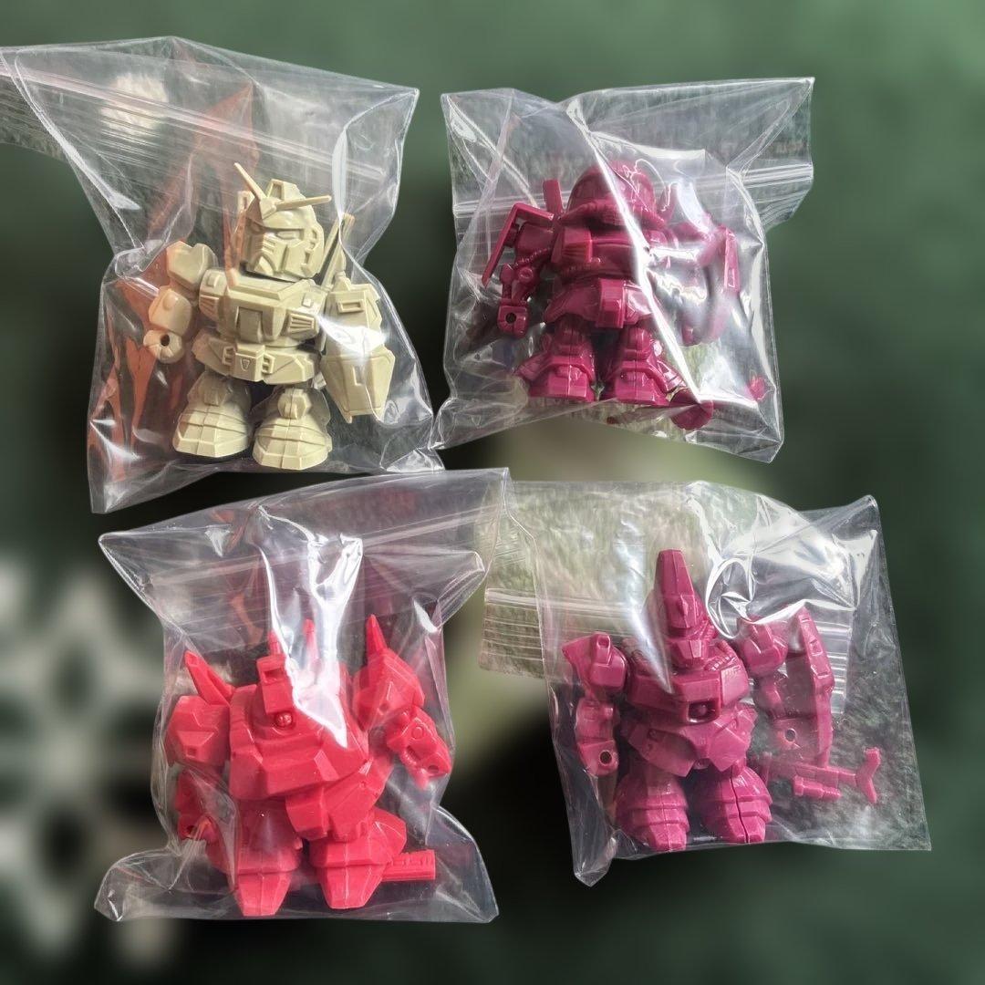 【昭和レトロ】　機動戦士ガンダム　ガン消し　ディフォルメシリーズ　当時物