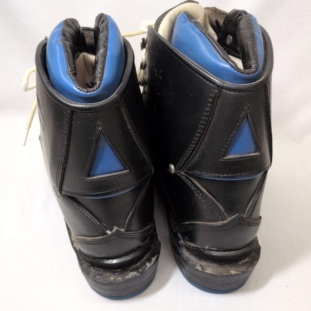 昭和レトロ 牛革手作りスキー靴 未使用品 アンティーク