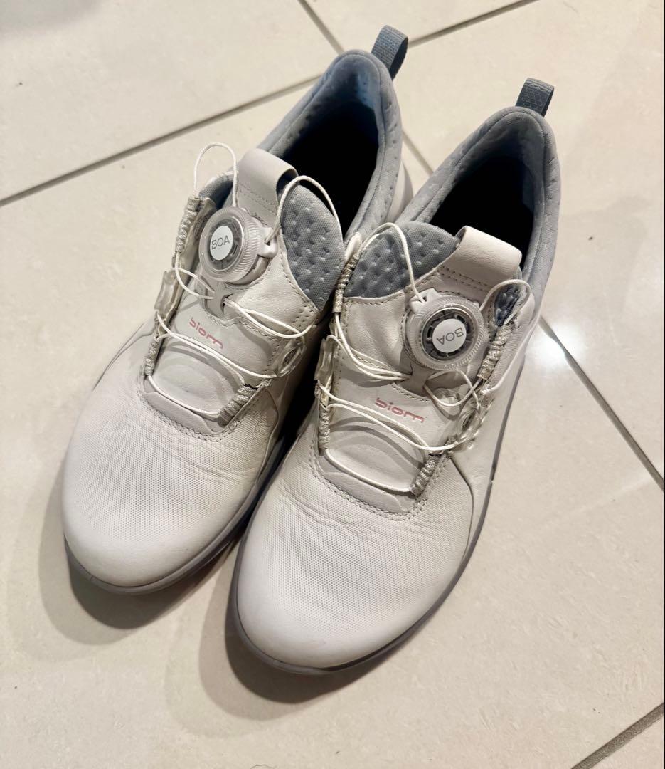 ゴルフシューズ ecco レディース 23.5cm