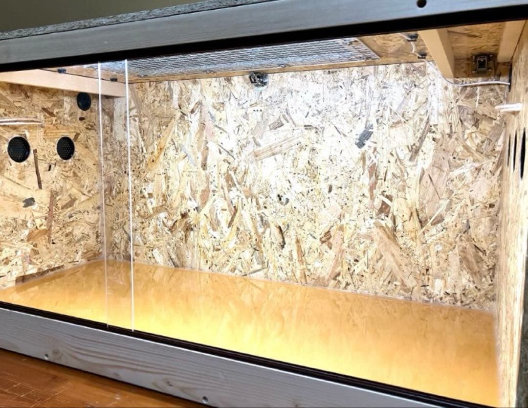 rakugoya_naoki □90サイズ爬虫類ゲージ爬虫類ケージリクガメ