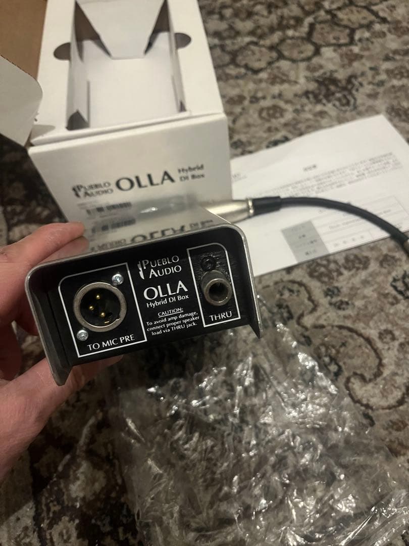 Pueblo Audio OLLA Hybrid D.I Box 最高級DI