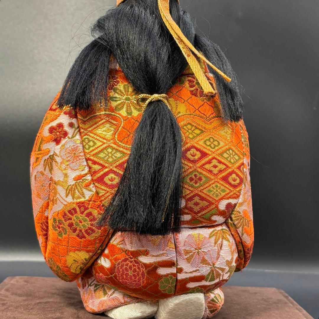 【伝統的】雅やかな日本能人形 ・置物・着物・美術工芸アートデコレーション