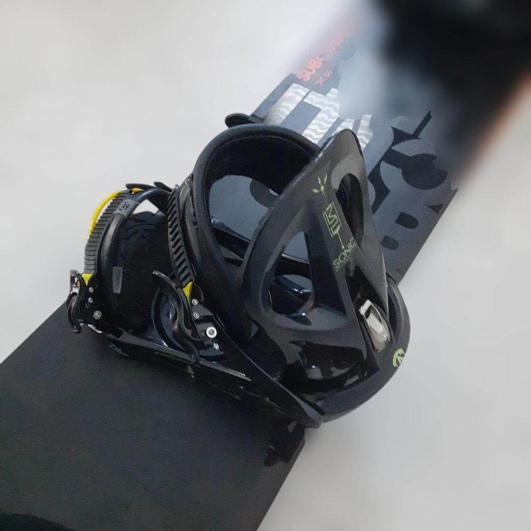 K2 SUBCULTURE スノーボードセット156 SONICバインディング付