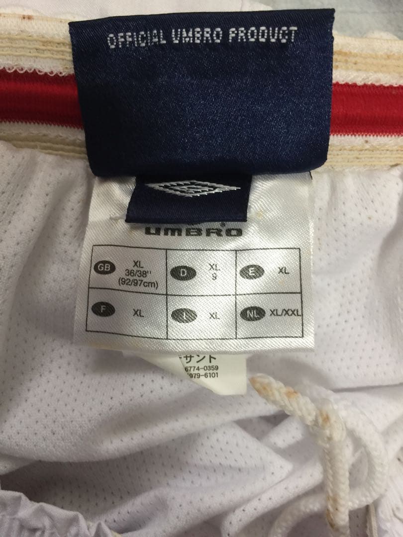 アンブロ　イングランド代表03／04ユニフォーム・セットアップ