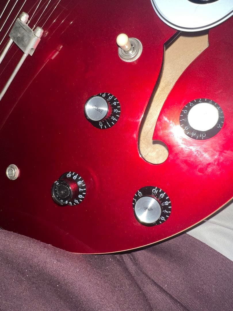 ギター Epiphone Riviera Sparkling Burgundy 2021