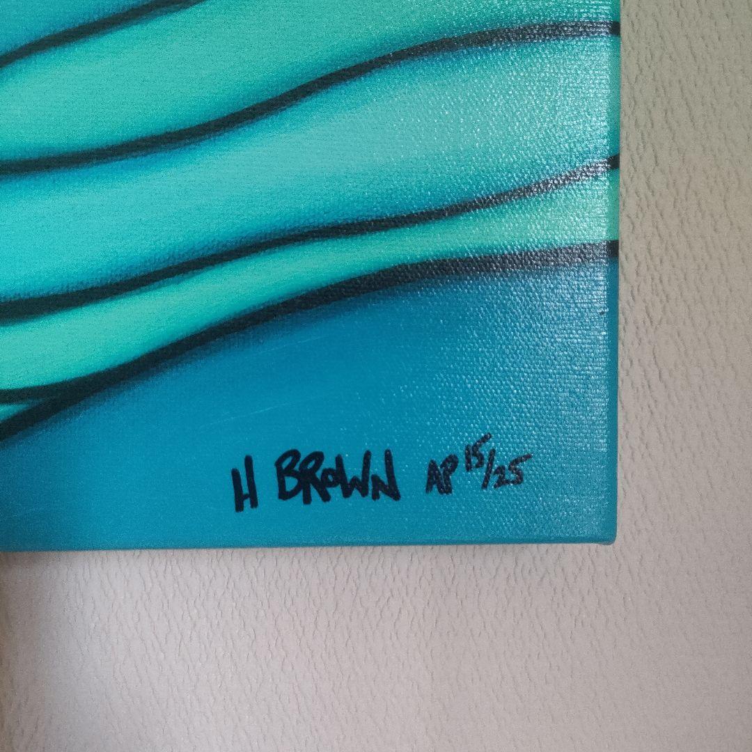 ヘザーブラウン　AP ジクレー　版画　パイプライン