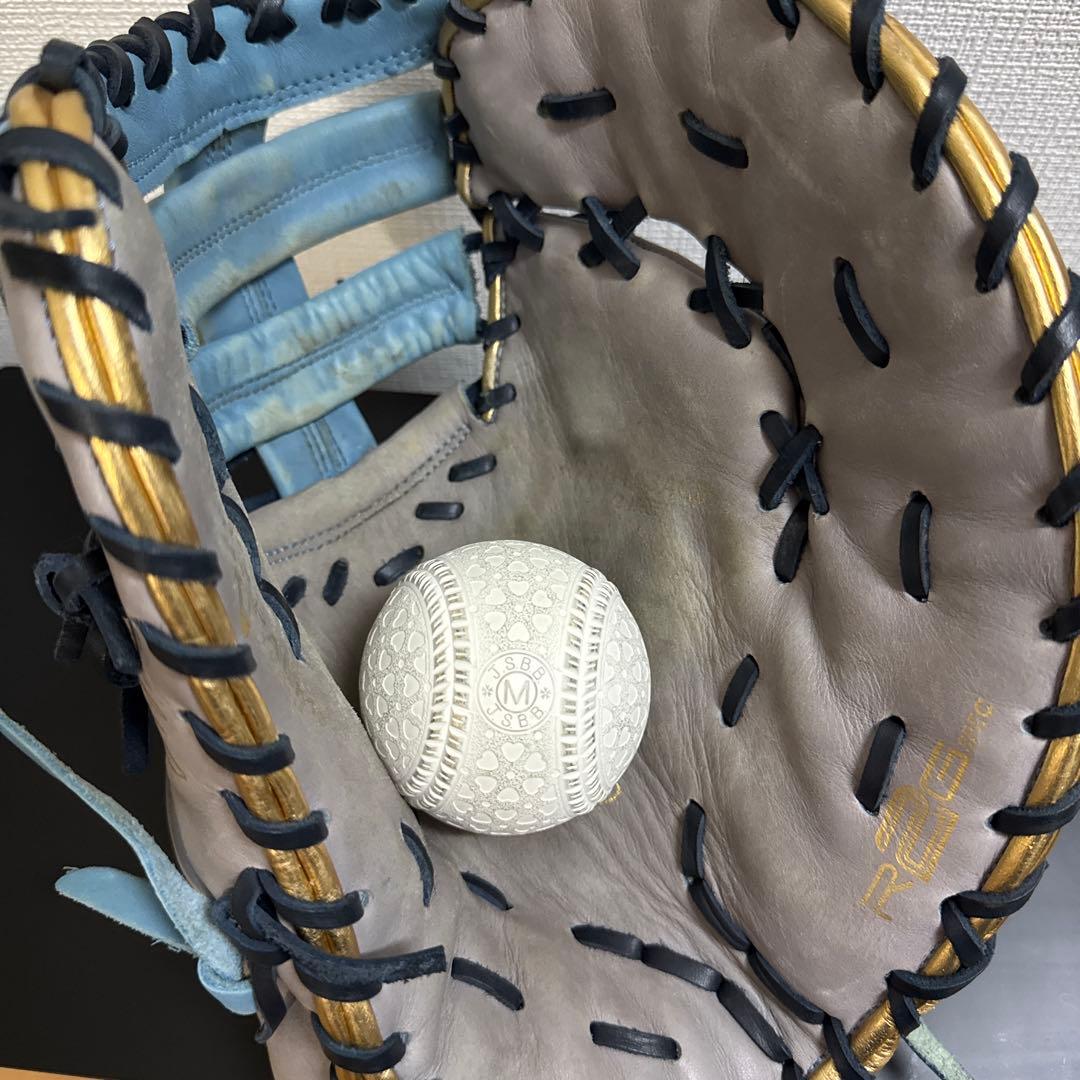 Rawlings Rebel 軟式グローブ 青/グレー
