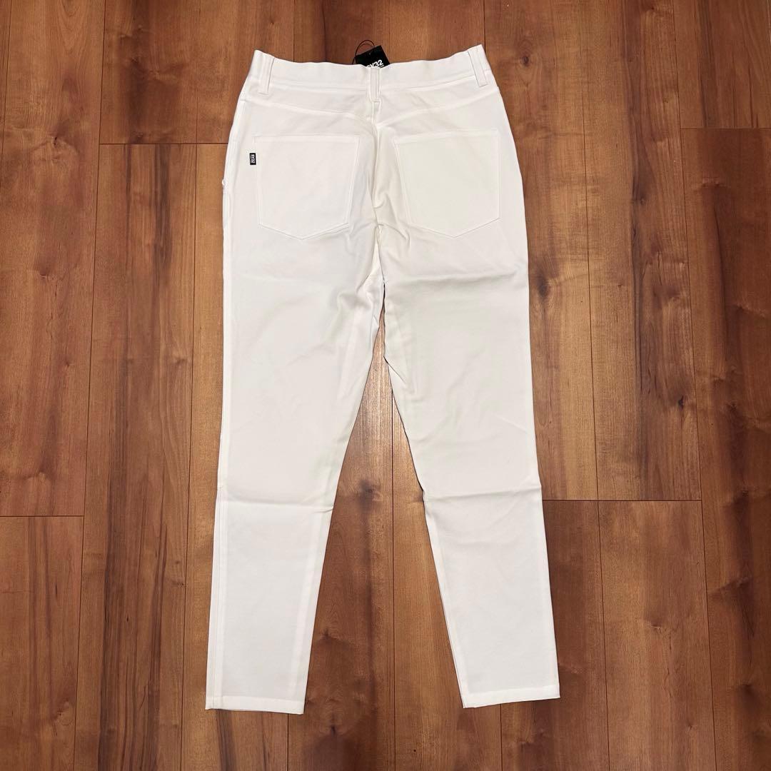 ロングパンツ　ホワイト　サイズS メンズ　ゴルフ　私服にも！　ストレッチ　春夏秋