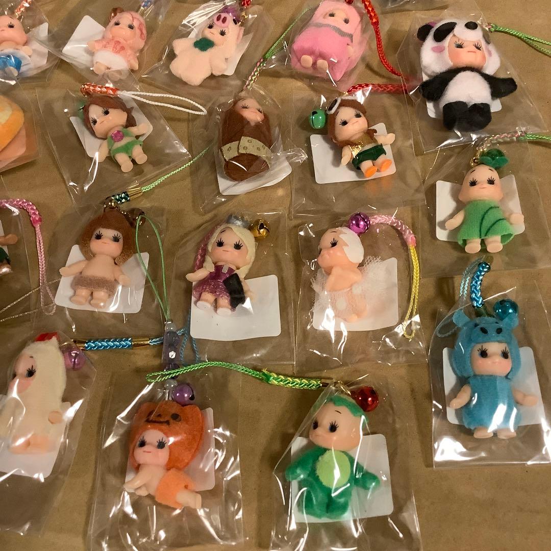 キューピー　根付け　ストラップ 34個セットNO.6