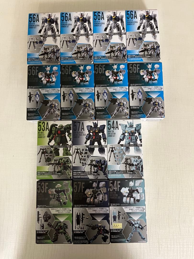 【まとめ売り】ガンダム　GフレームFA　64点　GUNDAM　GFRAME FA