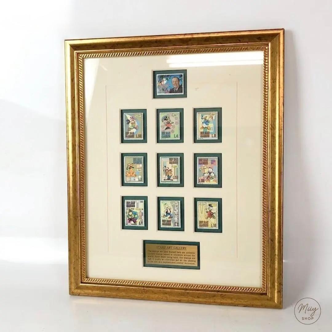 【美品✨】ディズニー 切手アート STAMP ART GALLERY