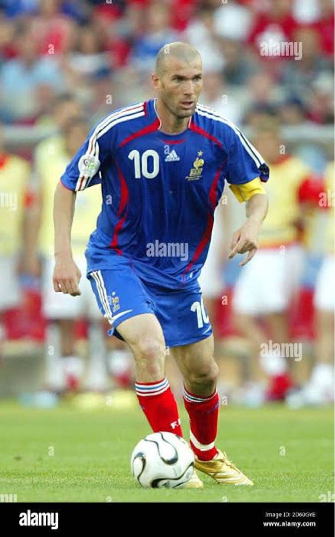 クンデ着用 国内正規品 新品未使用 ジダン フランス代表 全身セットユニフォーム