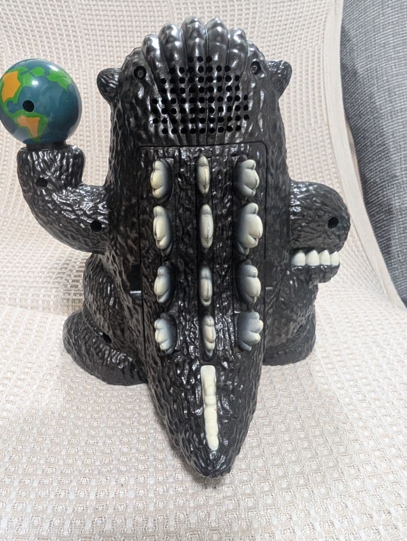 【動作確認済】ゴジラ目覚まし時計 レトロ