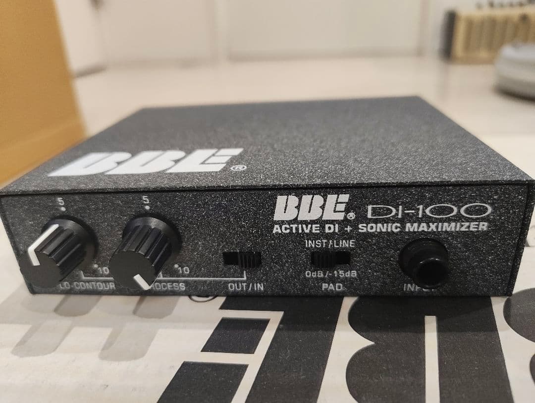 BBE DI-100 アクティブDI + ソニックマキシマイザー