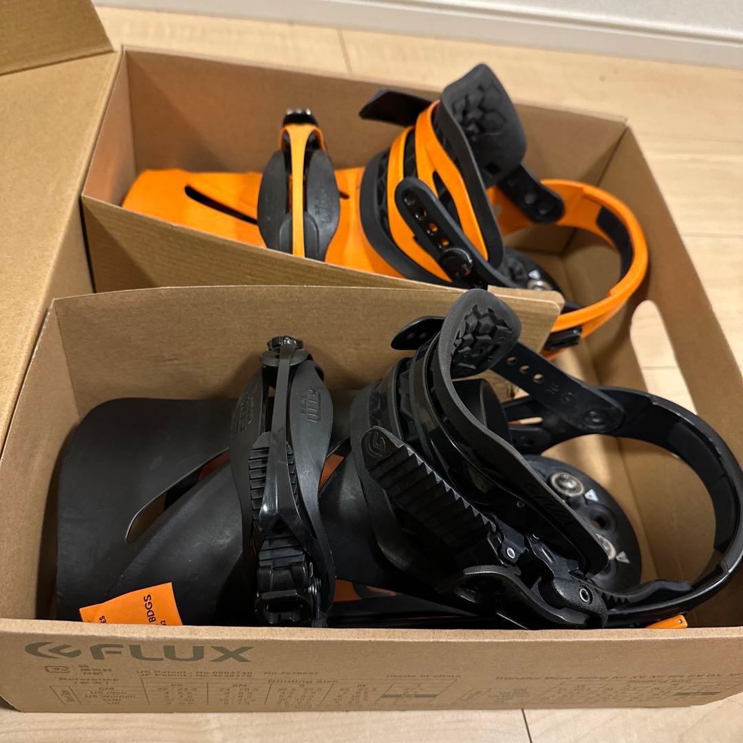 FLUX DSW限定色ビンディング Mサイズ ブラック/オレンジ　フラックス