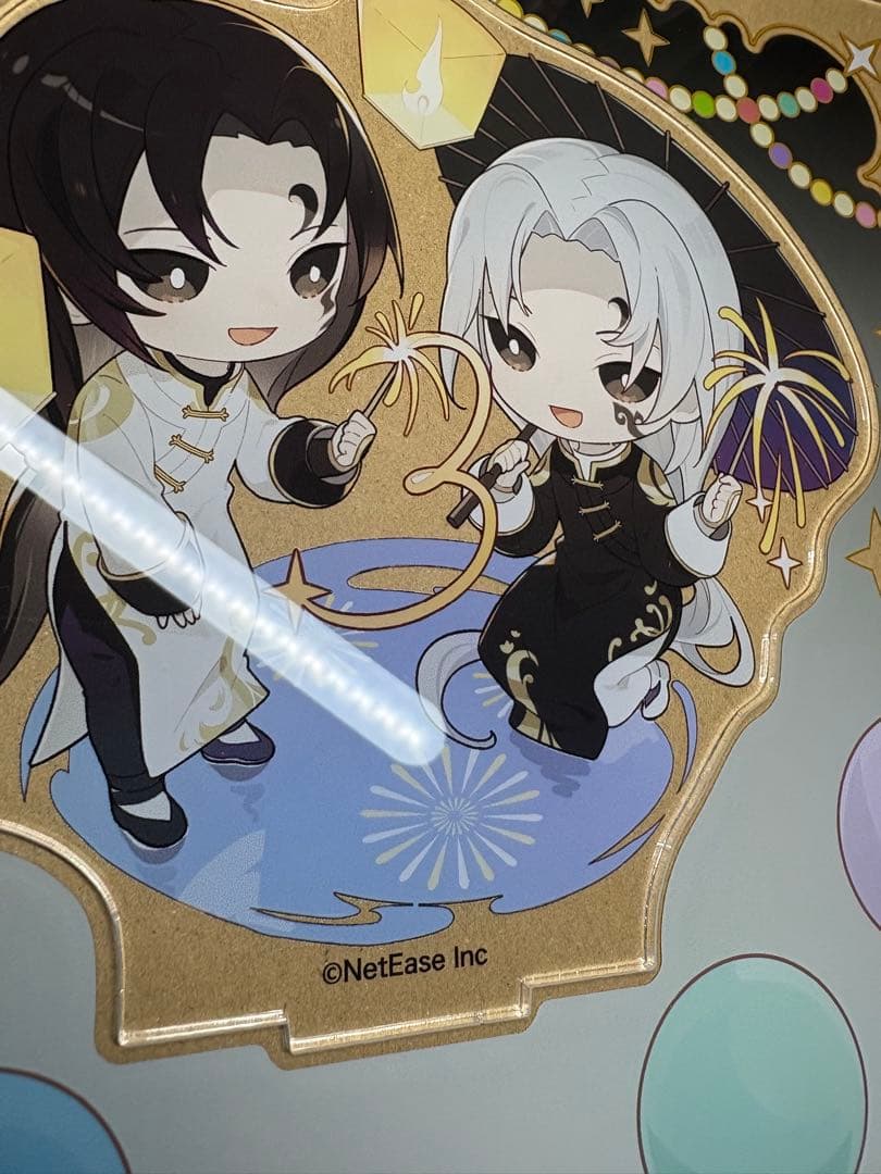 第五人格 IdentityV 白黒無常 ビッグアクリルスタンド