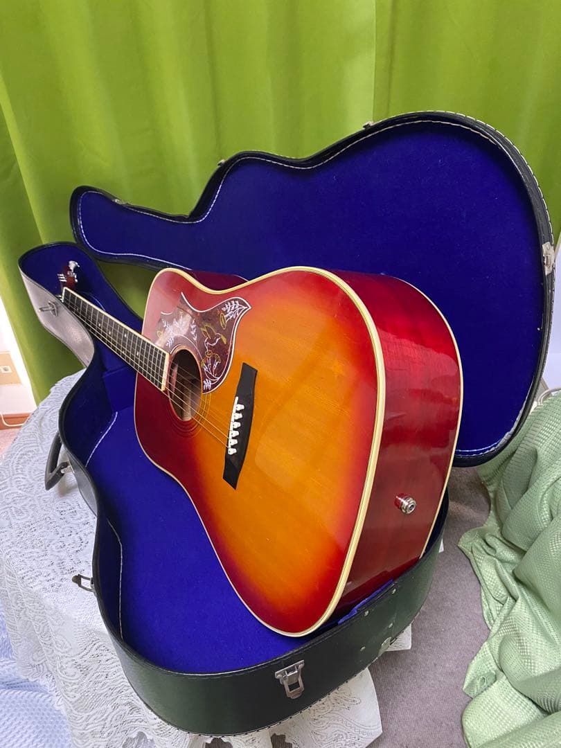 極上美品カントリーしようぜ！ハミングバードONKYOエレアコ音出し良好アコギも！