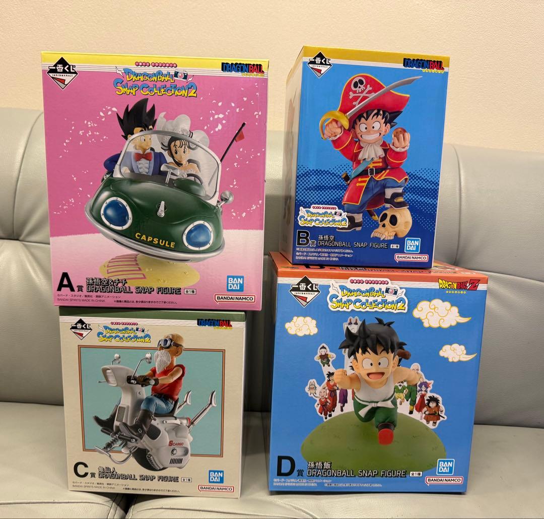 1番くじ ドラゴンボール SNAP COLLECTION2 フィギアセット