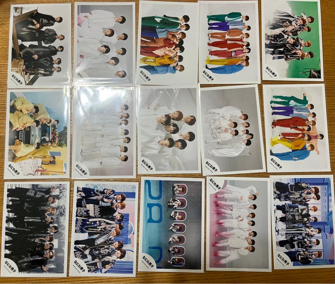 なにわ男子 集合 生写真 公式写真 138枚