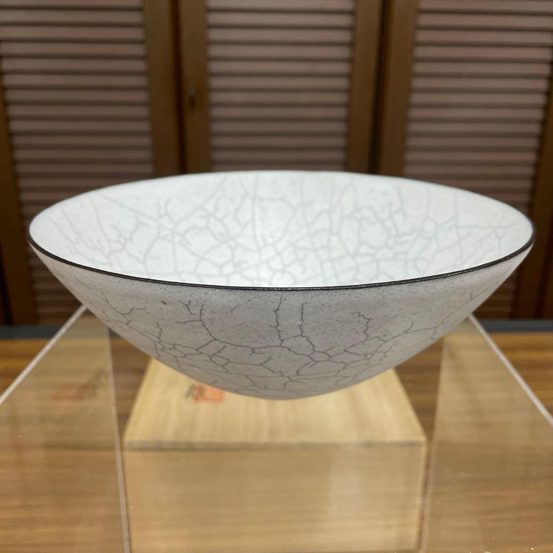 【ピノキオ】陶芸家 今泉毅 作 / 白瓷鉢 （はくじはち）