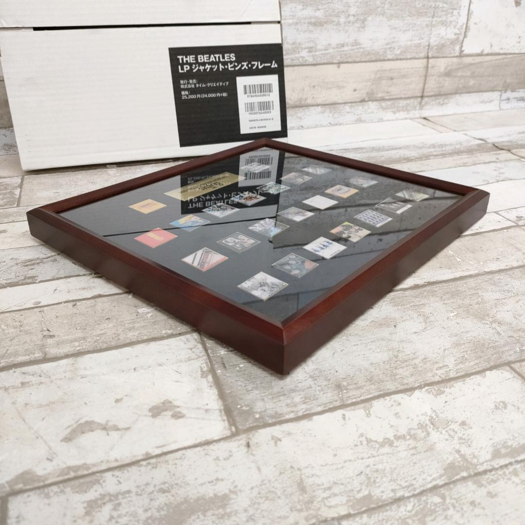 希少 限定 1000 THE BEATLES LP ジャケット ピンズ フレーム