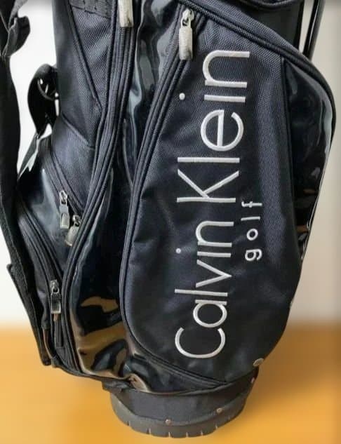   ゴルフ キャディバッグ スタンド式 ブラック