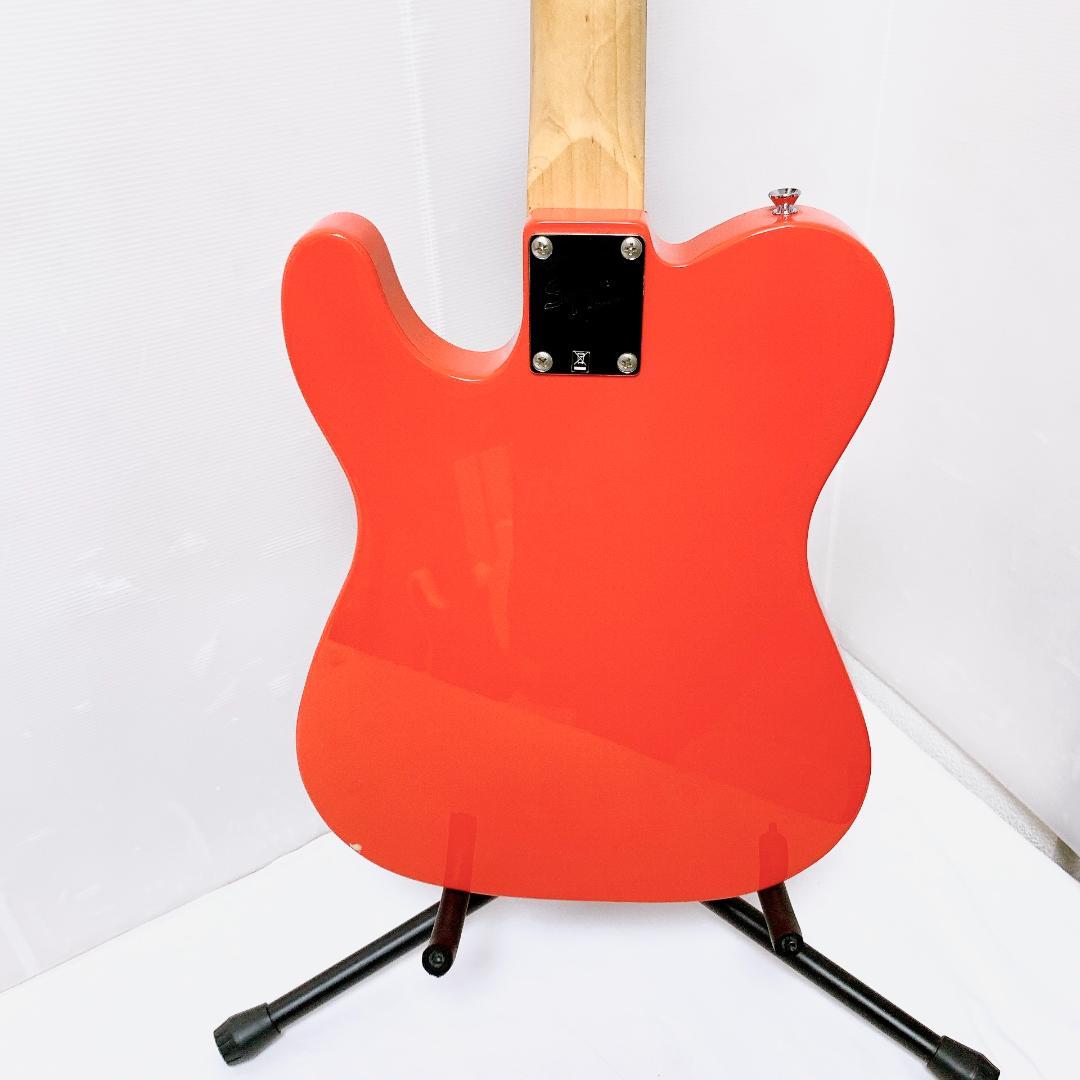 美品 Squier スクワイヤー Telecaster テレキャスター オレンジ