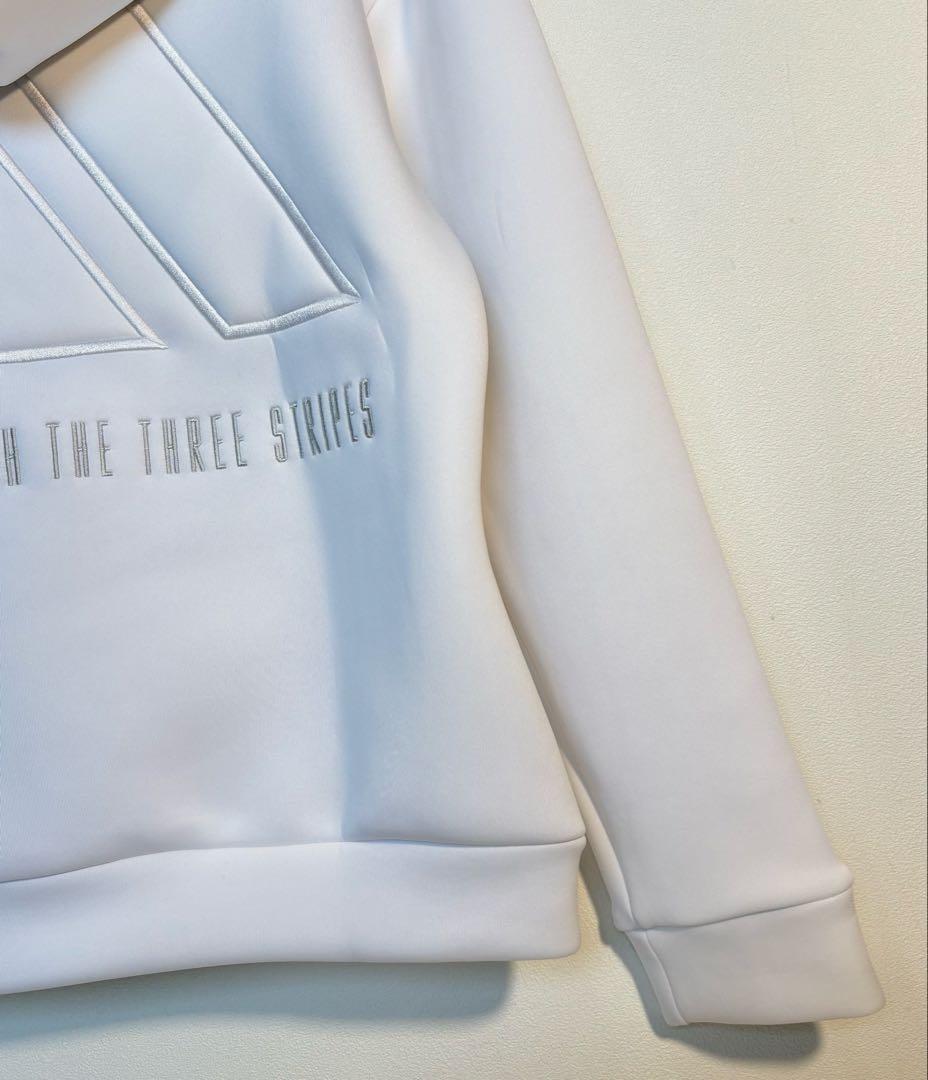 未使用adidas ダンボールニットフーディー　キルティングハーフパンツ