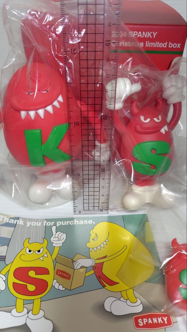 超レア！　SPANKY クリスマス　フィギュア　2004年 スパンキー　限定品