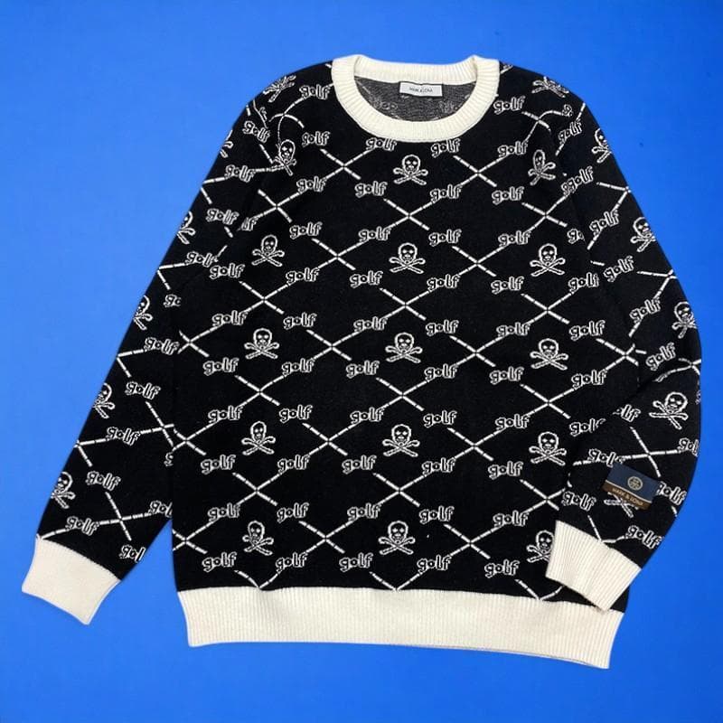 【韓国モデル】MARK＆LONA マークアンドロナ 長袖 ニットセーター XXL