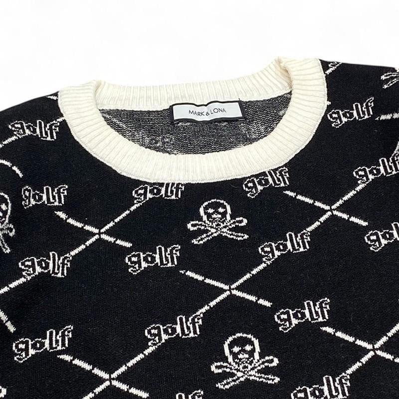 【韓国モデル】MARK＆LONA マークアンドロナ 長袖 ニットセーター XXL