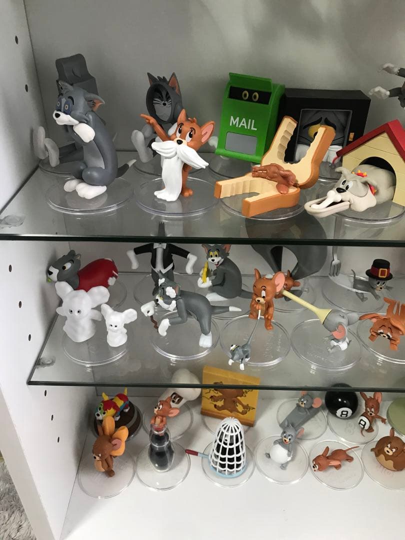 Happyくじ トムとジェリー FUNNYART!1〜4 フィギュア フルコンプ