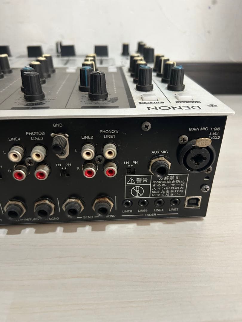 DENON DN-X1500S 4チャンネル ミキサー