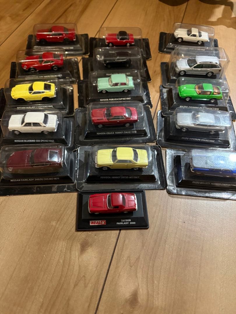 ミニカーセット 16台　KONAMI コナミ