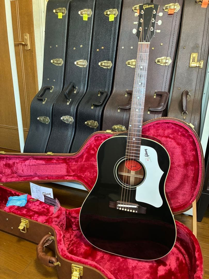 現行【美品】Gibson J45 1960s エボニー　2022年製
