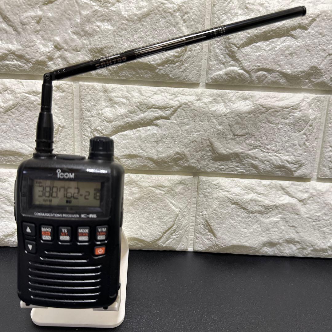 ICOM IC-R6 通信受信機　　電池式　通電確認済　現状品