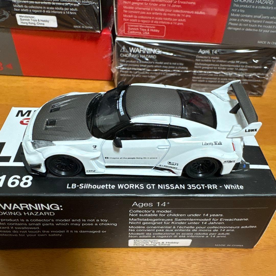 ミニカー MINI GT #168 LB-Silhouette WORKS GT R35