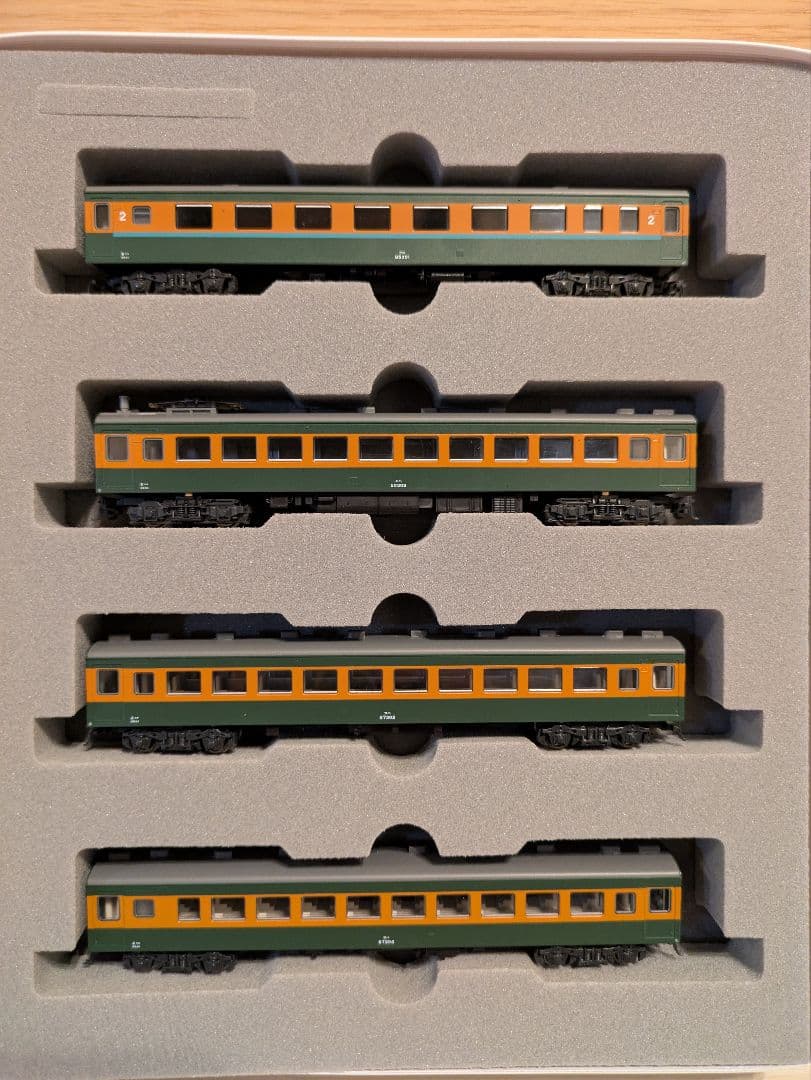10-379 80系準急\"東海/比叡\"基本セット+10-380増結セットNゲージ