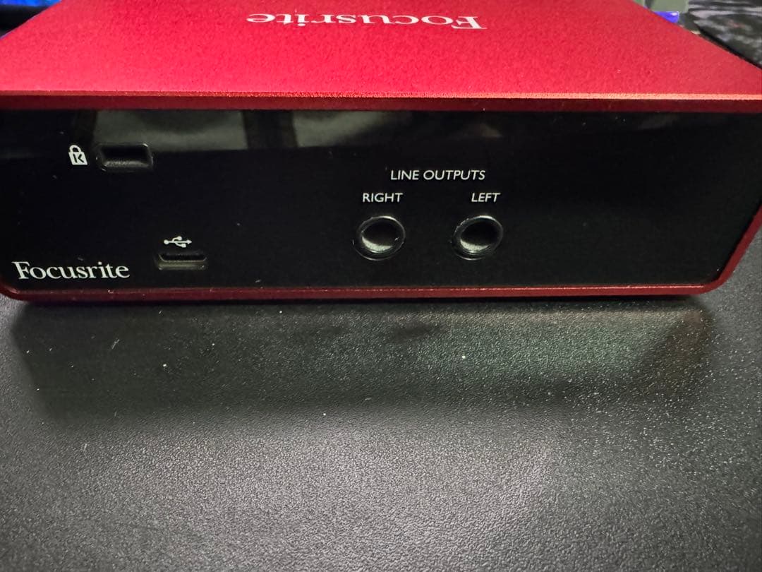 DTM・DAW Focusrite Scarlett solo 3rd gen