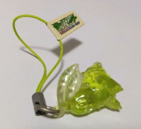 ポケモンストラップ 黄緑色 タグ付き