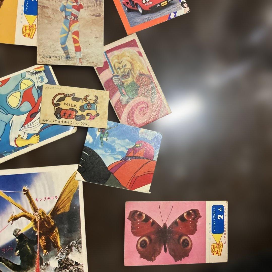 昭和30年代後半～40年代前半向け★東映★ゴジラ多め★蝶★カードコレクション