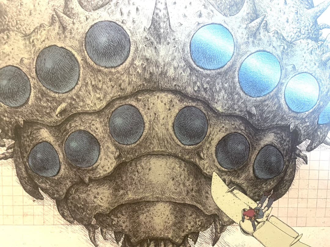 風の谷のナウシカ　台湾数量限定版　ポスター　王蟲／香り加工付き