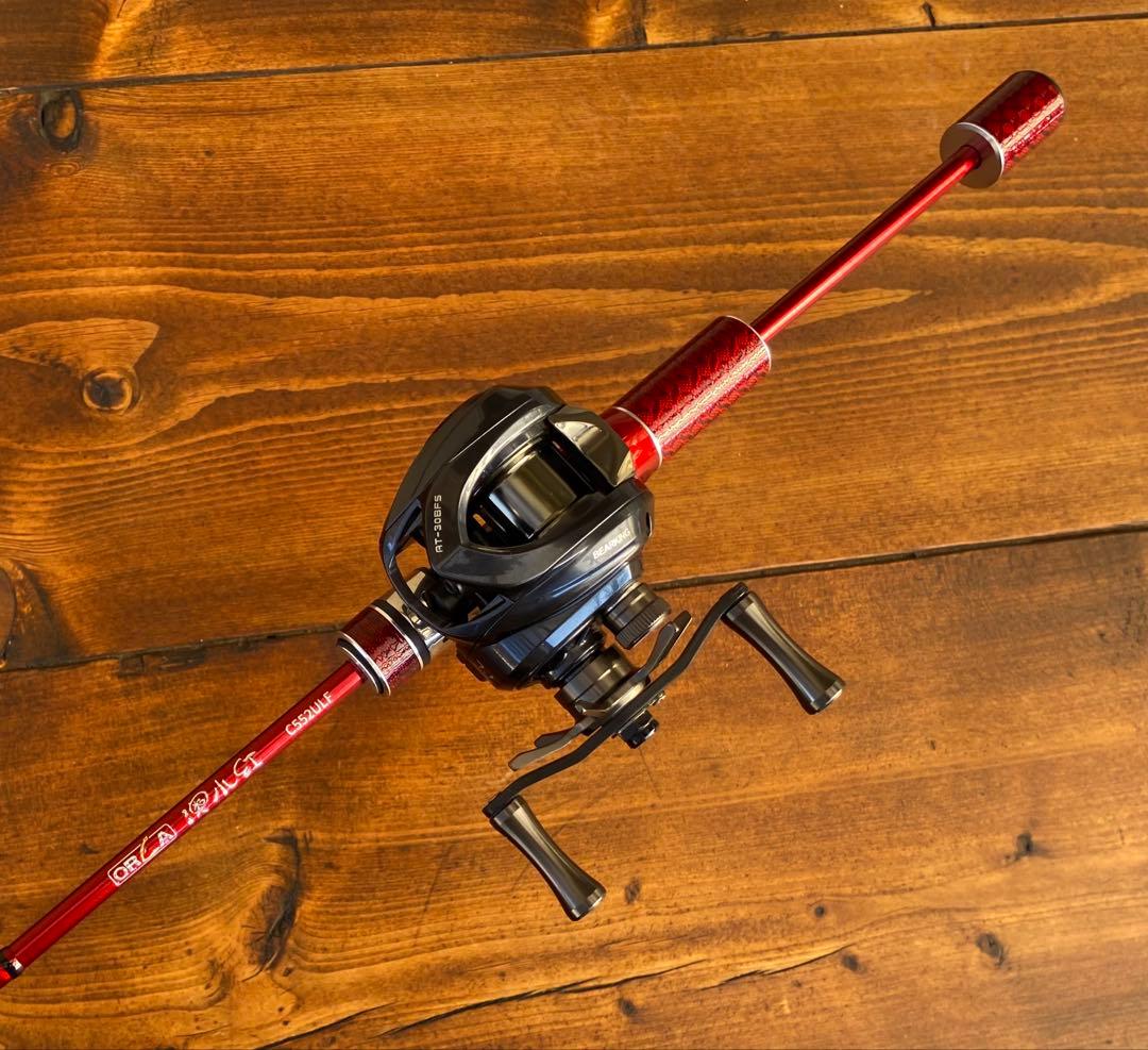 新品未使用　アジングセット　C552UL アジングロッド　リール　ベイトロッド