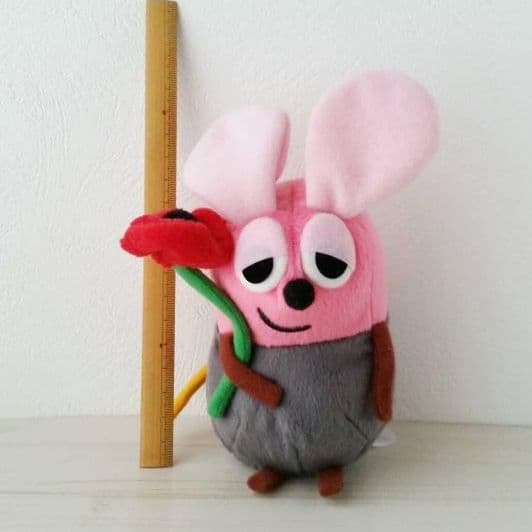 新品　フレデリック カラフルぬいぐるみ  ピンク