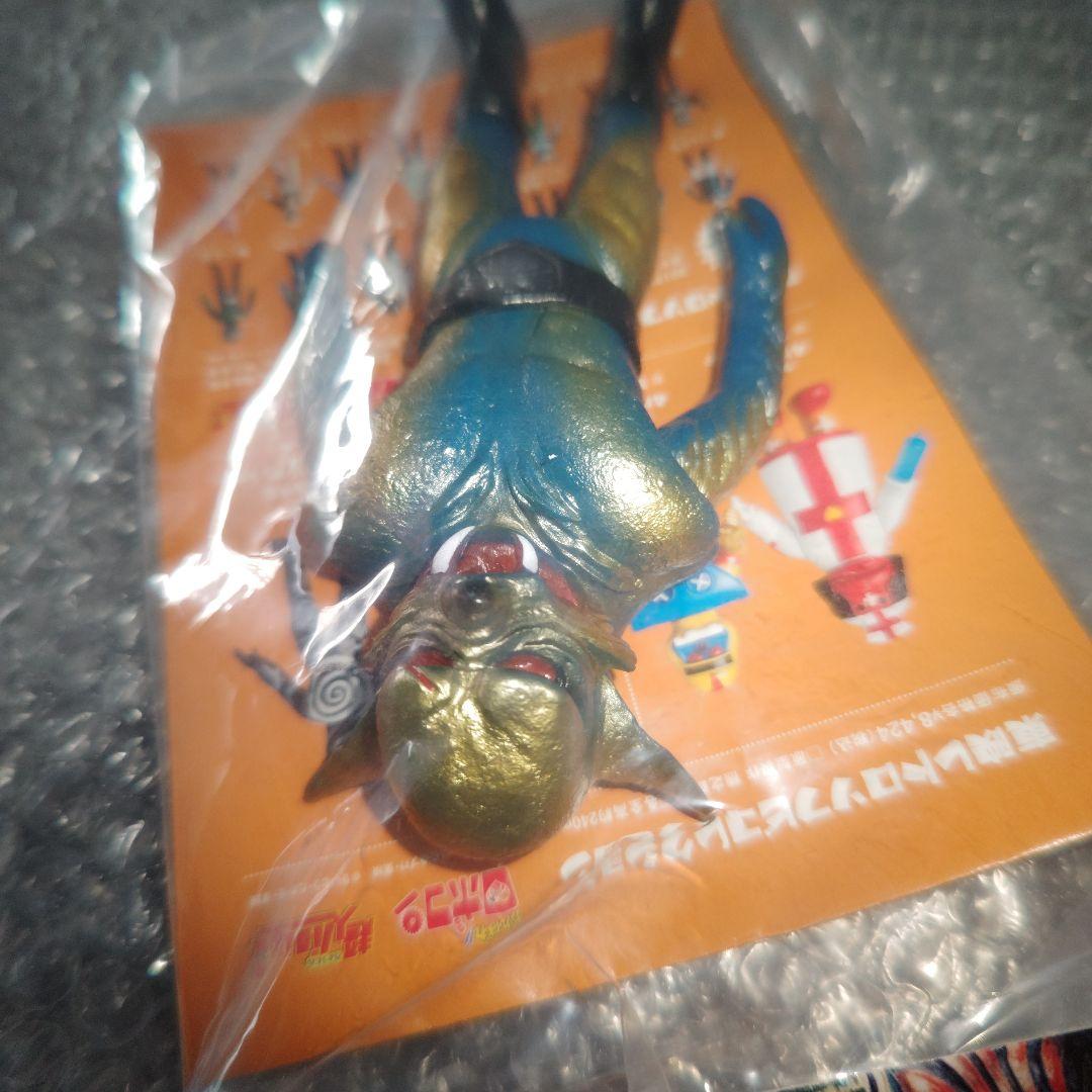 東映レトロソフビコレクション　仮面ライダー　金色狼男　ミドル　未開封