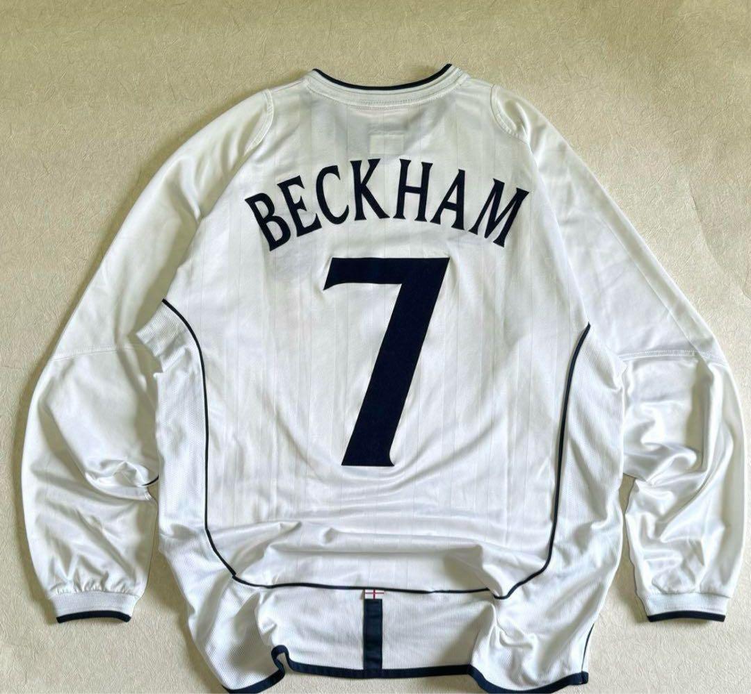 ベッカム　ユニフォーム　2002 正規品　長袖